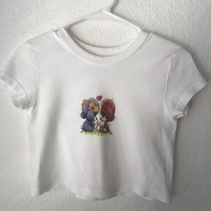 Brandy Melville puppy tee